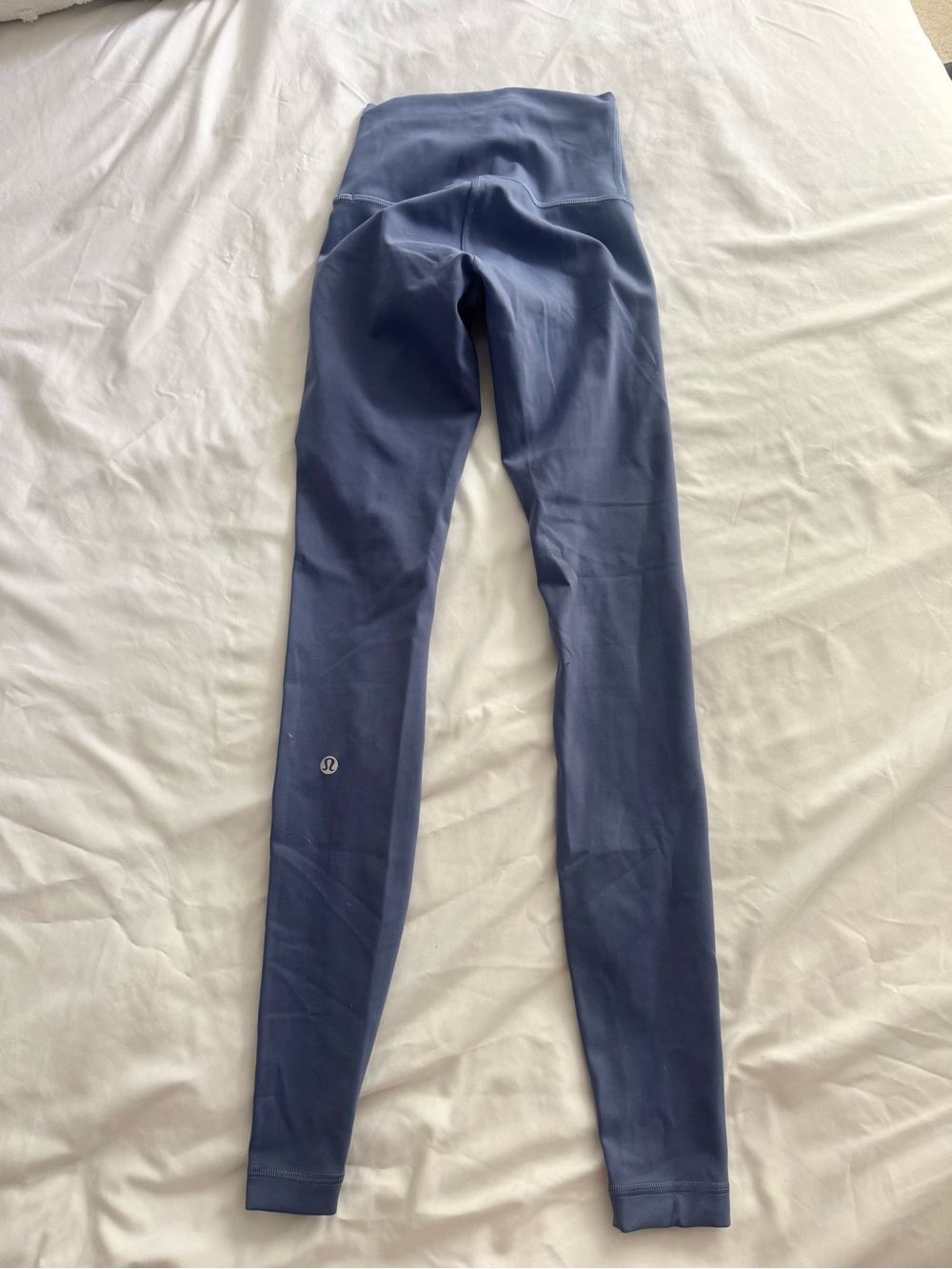 Lululemon High-Rise Dusty Blue Wunder Train Leggings